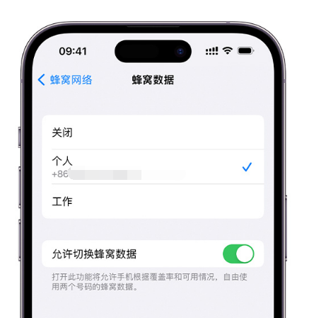 杜集苹果维修服务分享如何在iPhone上使用双卡 